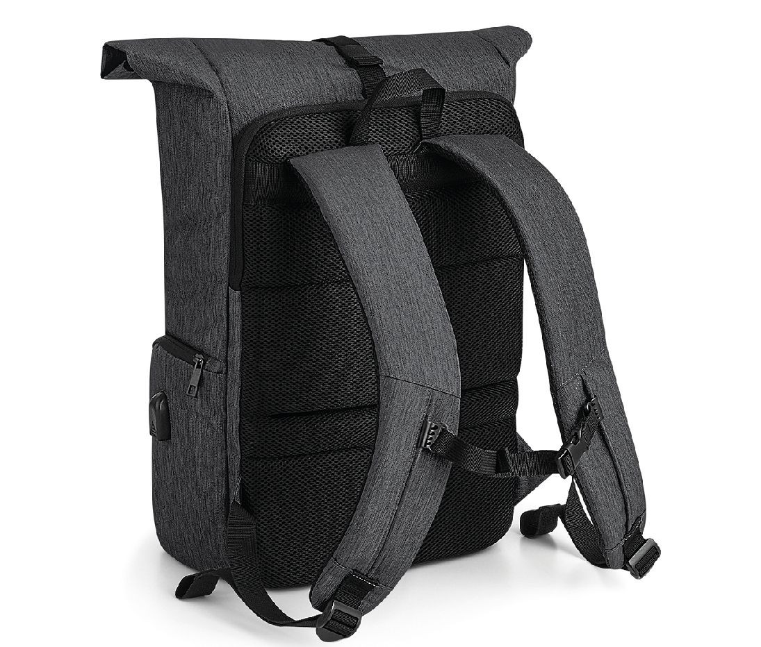Q-TECH CHARGE ROLL-TOP BACKPACK
