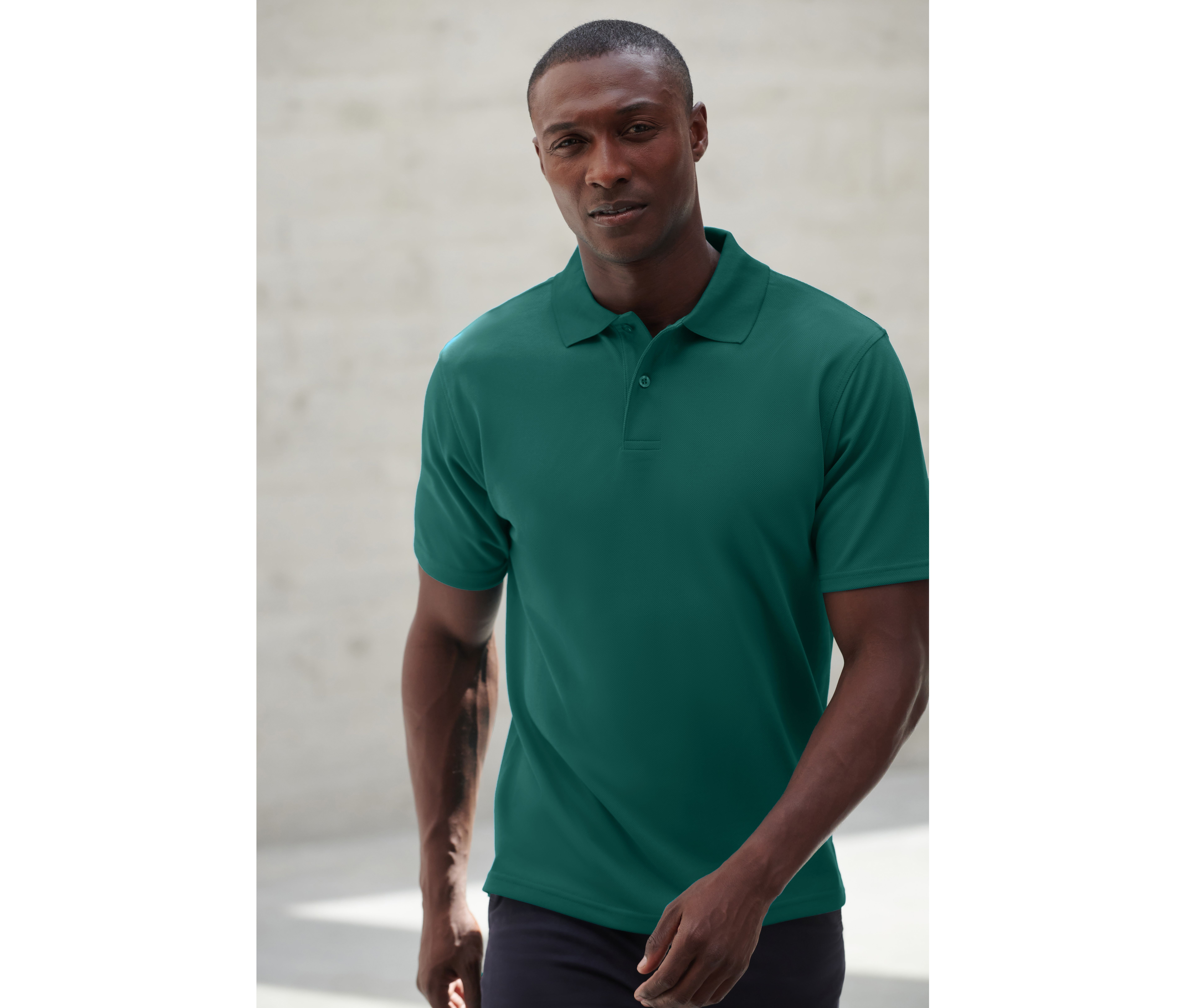 MEN'S COOLPLUS® WICKING POLO SHIRT